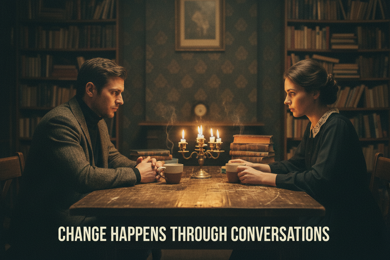 Change Happens Through Conversations