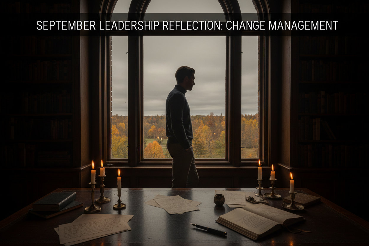 September Leadership Reflection: Change Management