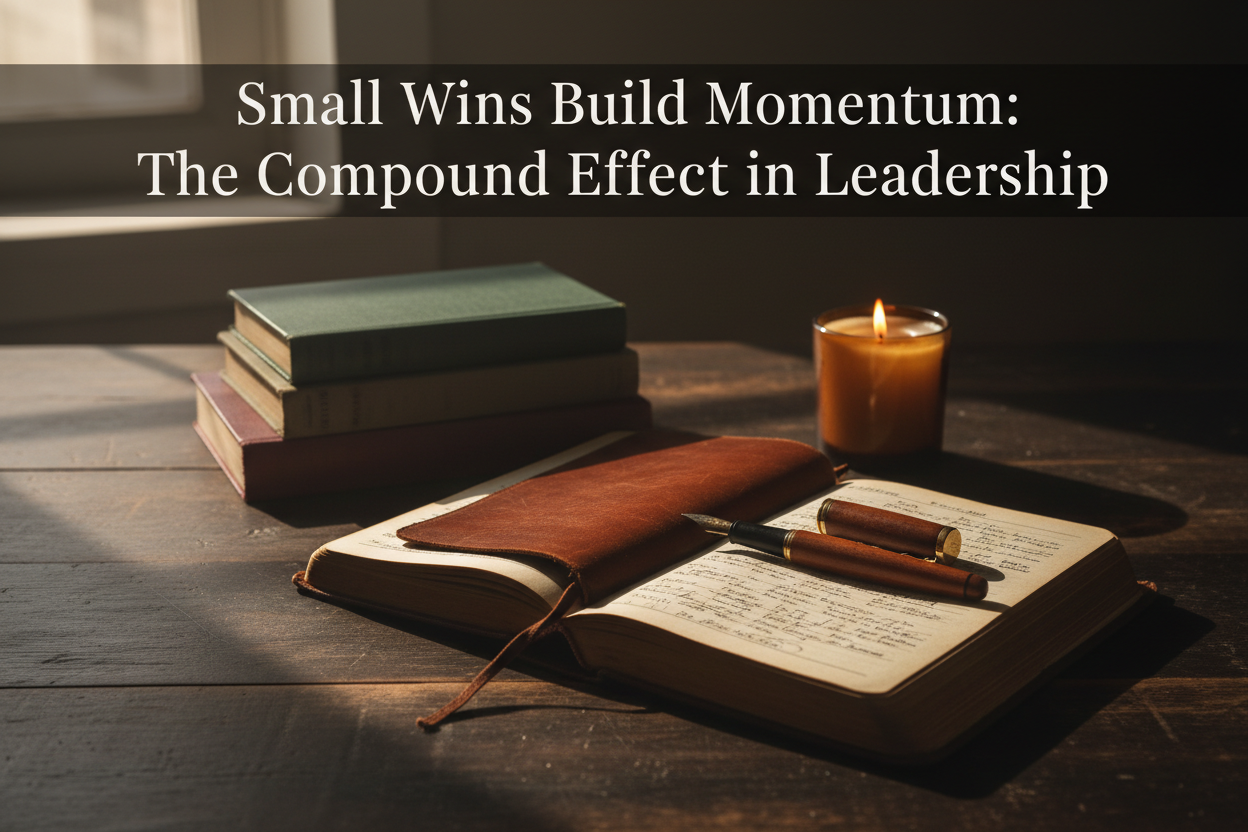 Small Wins Build Momentum: The Compound Effect in Leadership