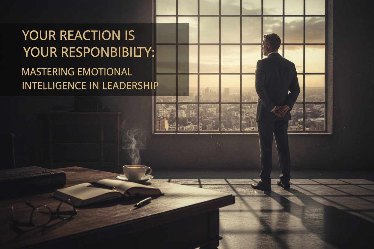 Your Reaction Is Your Responsibility: Mastering Emotional Intelligence in Leadership