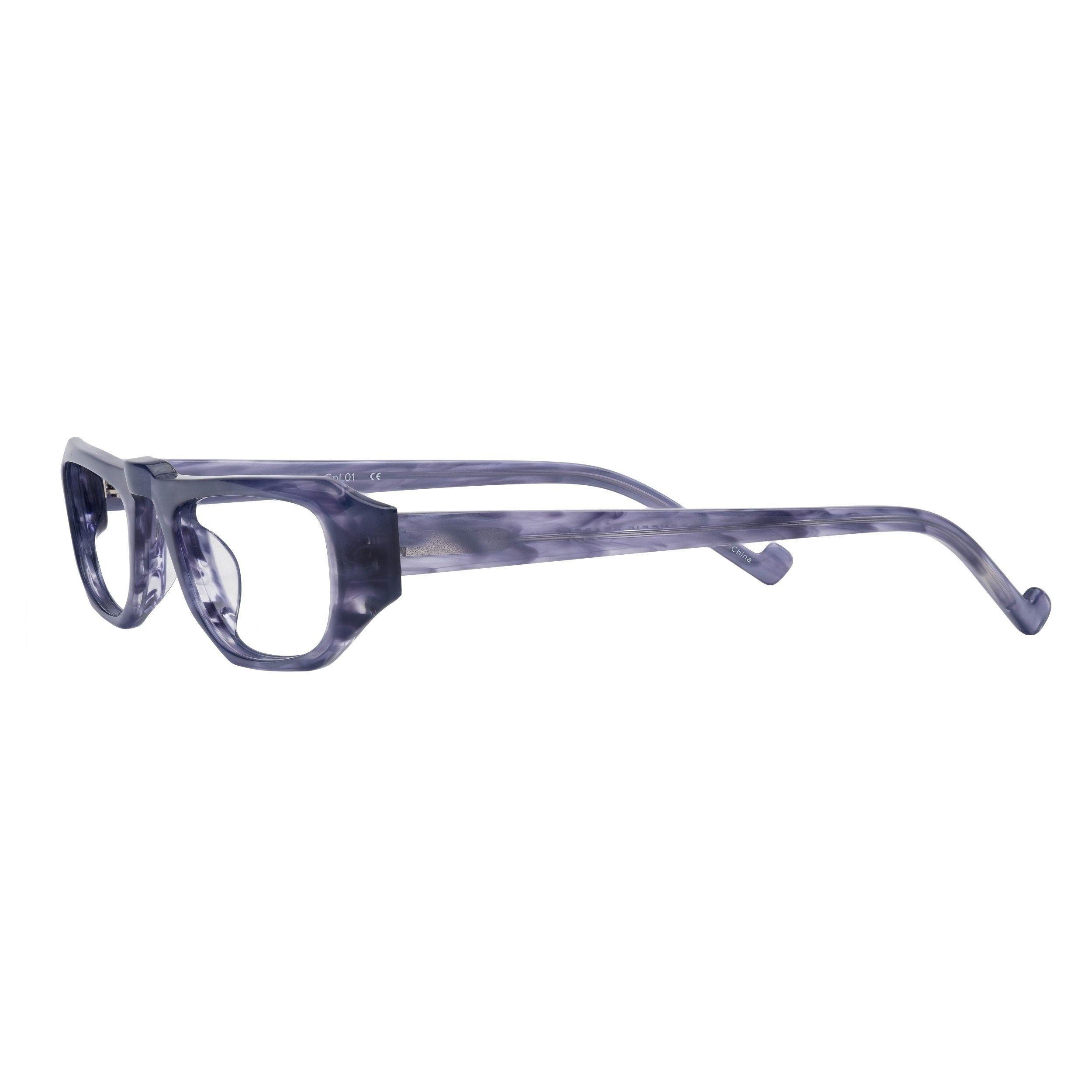 Barbara Half Frame Pearl Acetate Reading Glasses, view 6