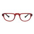 Chloe Half Frame Grid Pattern Reading Glasses