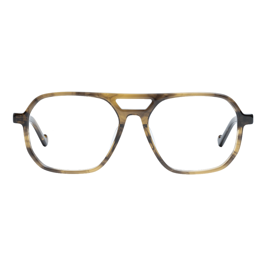 Ellis Aviator Photochromic Reading Glasses in Cedar and Charcoal, view 4