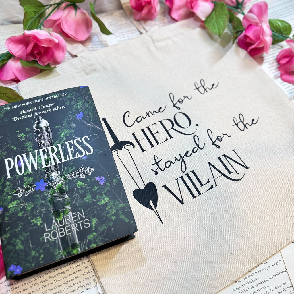 Came for the Hero, Stayed for the Villain canvas tote bag