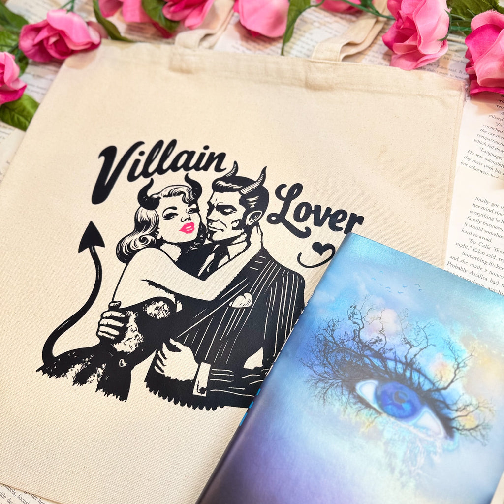 Villain Lover canvas tote bag, view 2