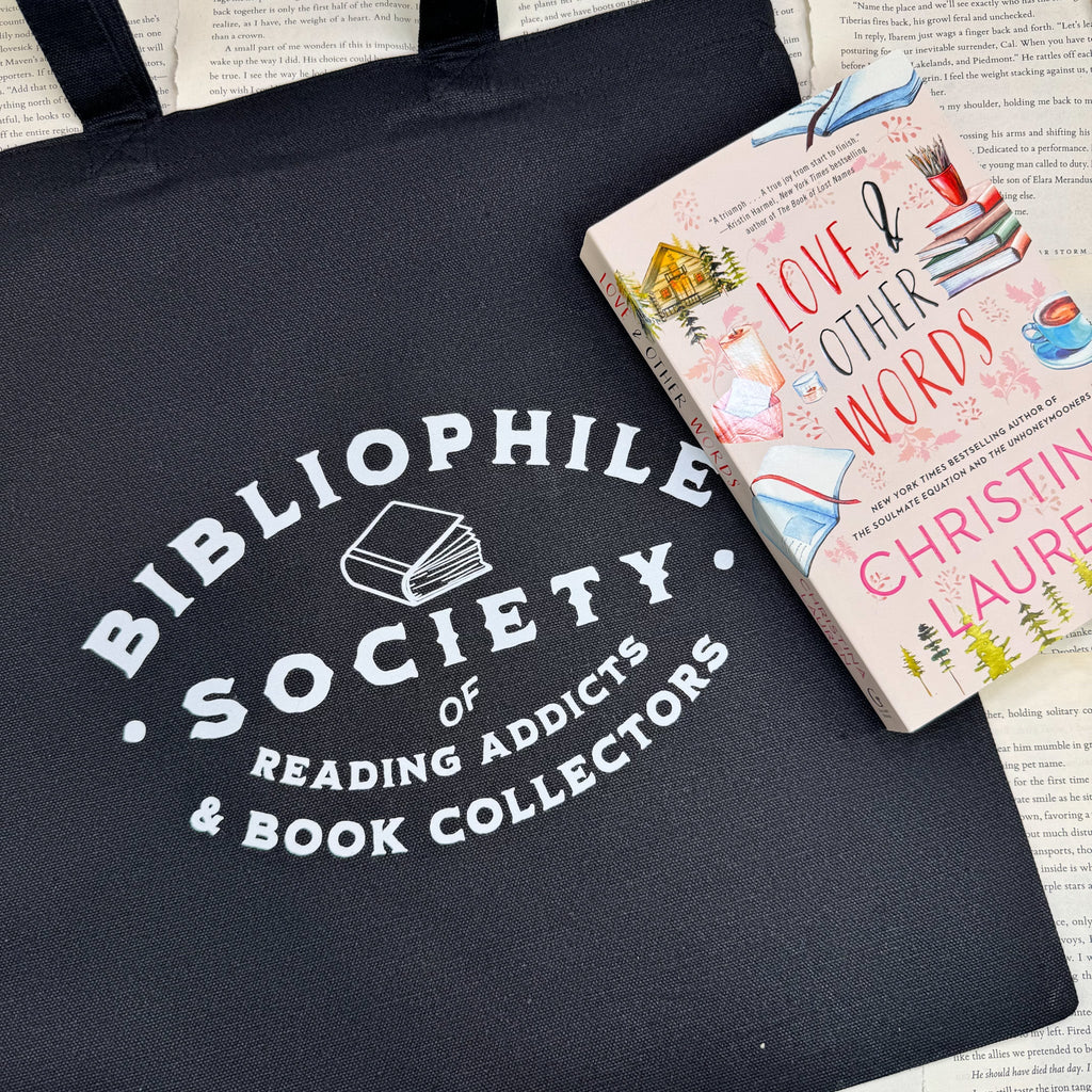 Bibliophile Society canvas tote bag, view 5