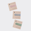 Book Lover Magnetic Bookmark Set, Gold Foil Embossed Trio