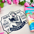 Sun’s Out Books Out canvas tote bag