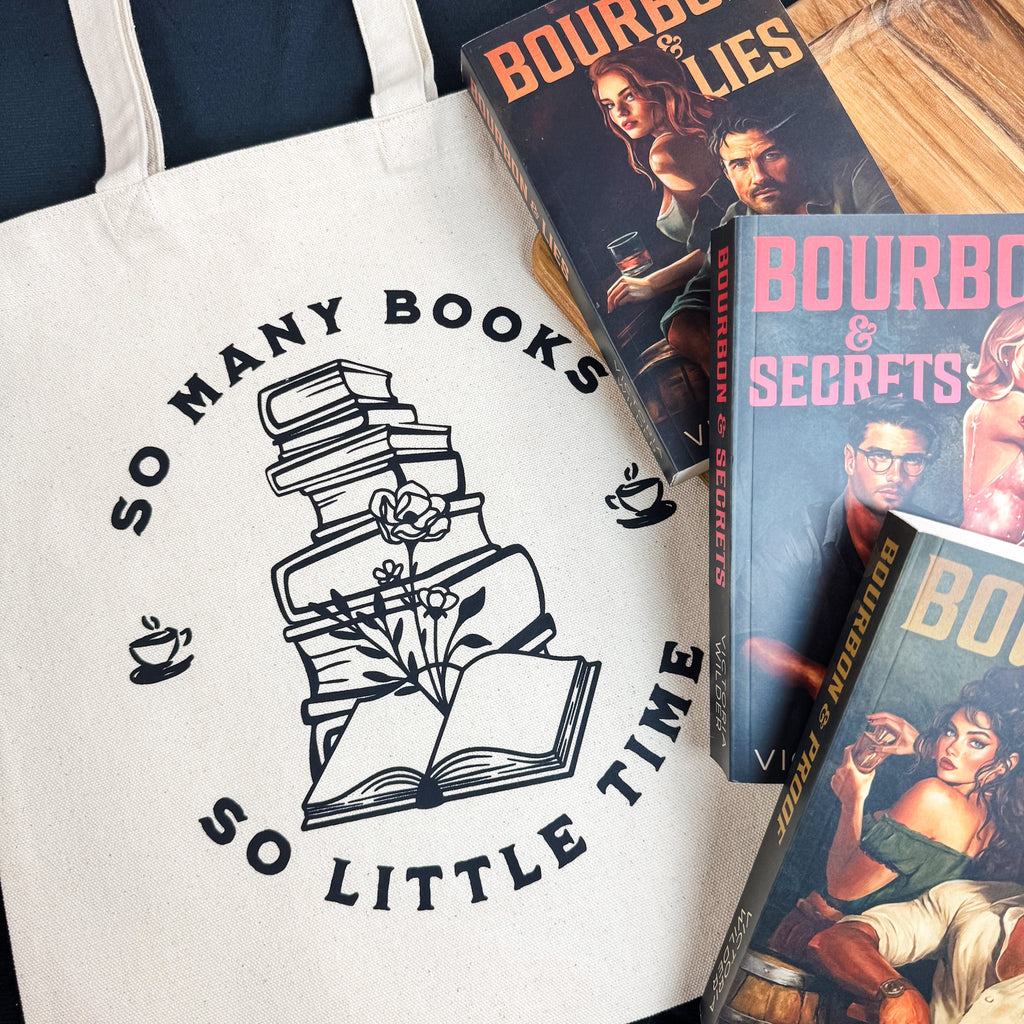 So Many Books So Little Time canvas tote bag