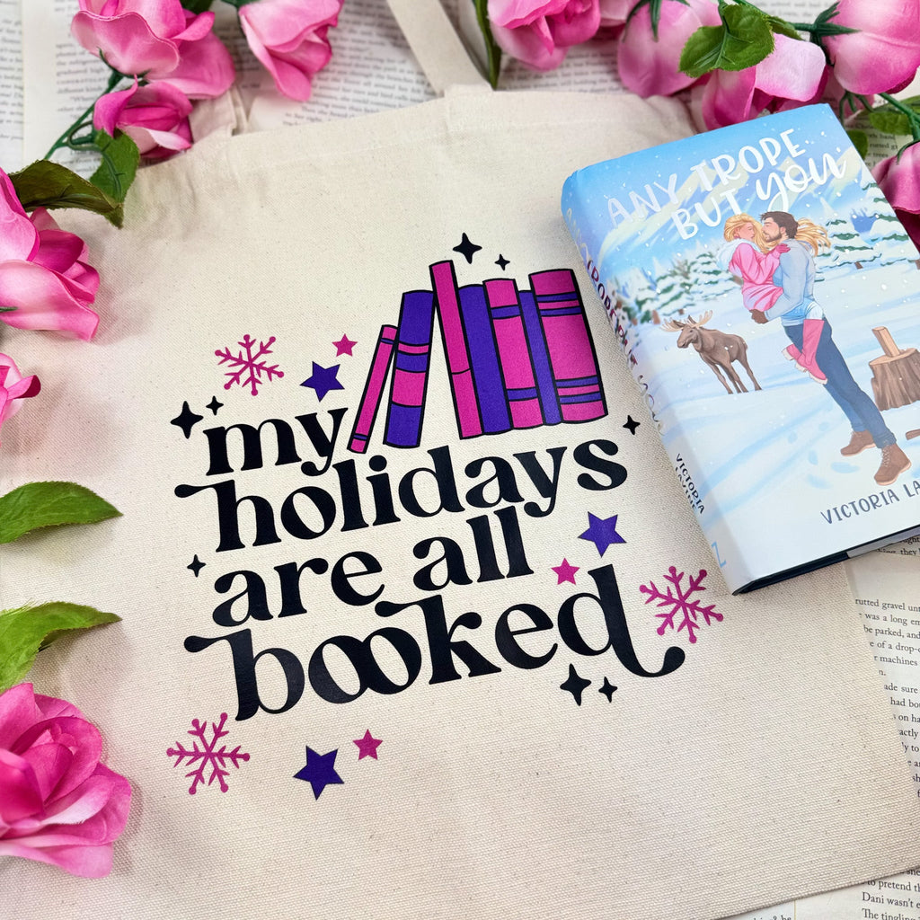 My Holidays Are All Booked canvas tote bag