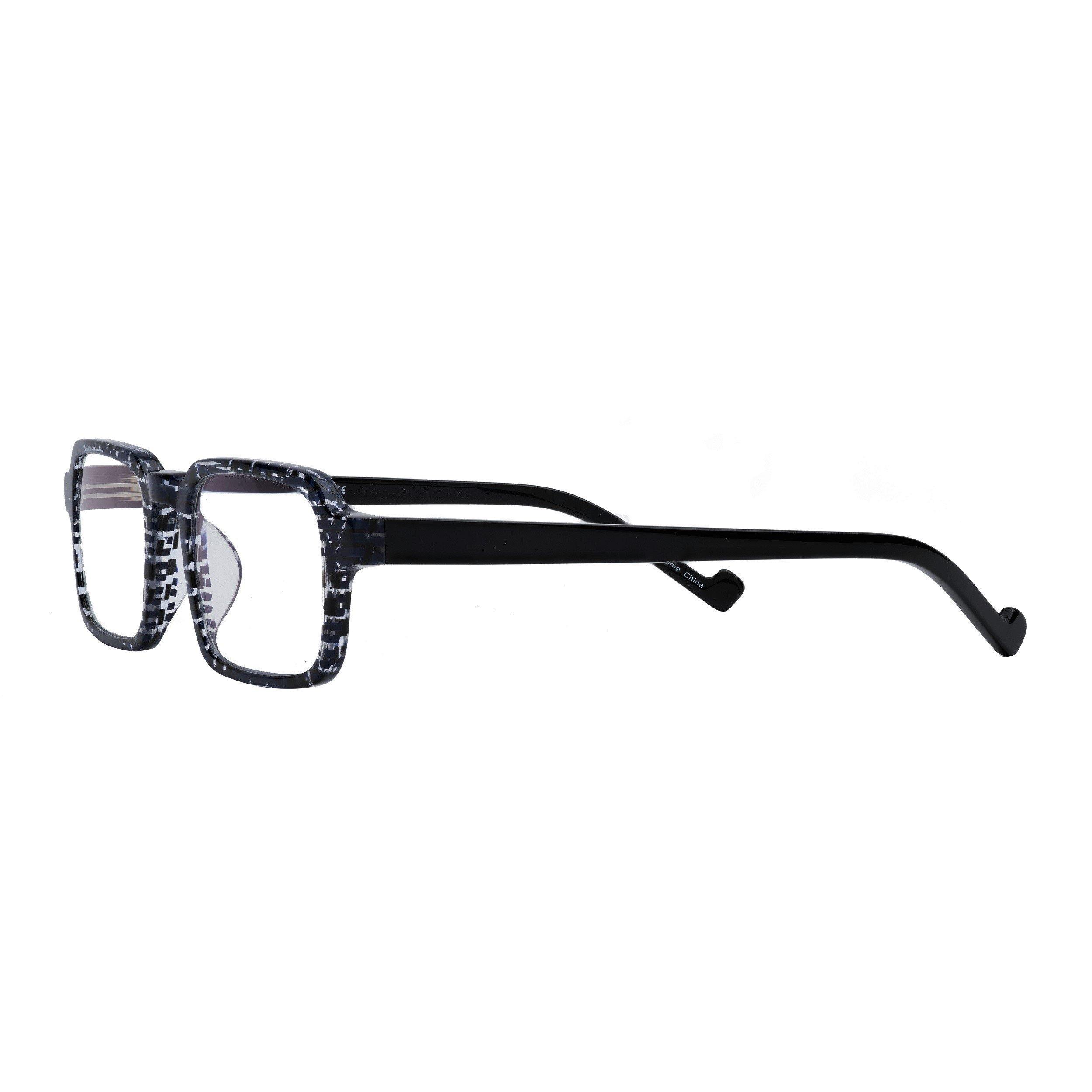 Marc Squared Frame Blue Light Computer Reading Glasses, view 3