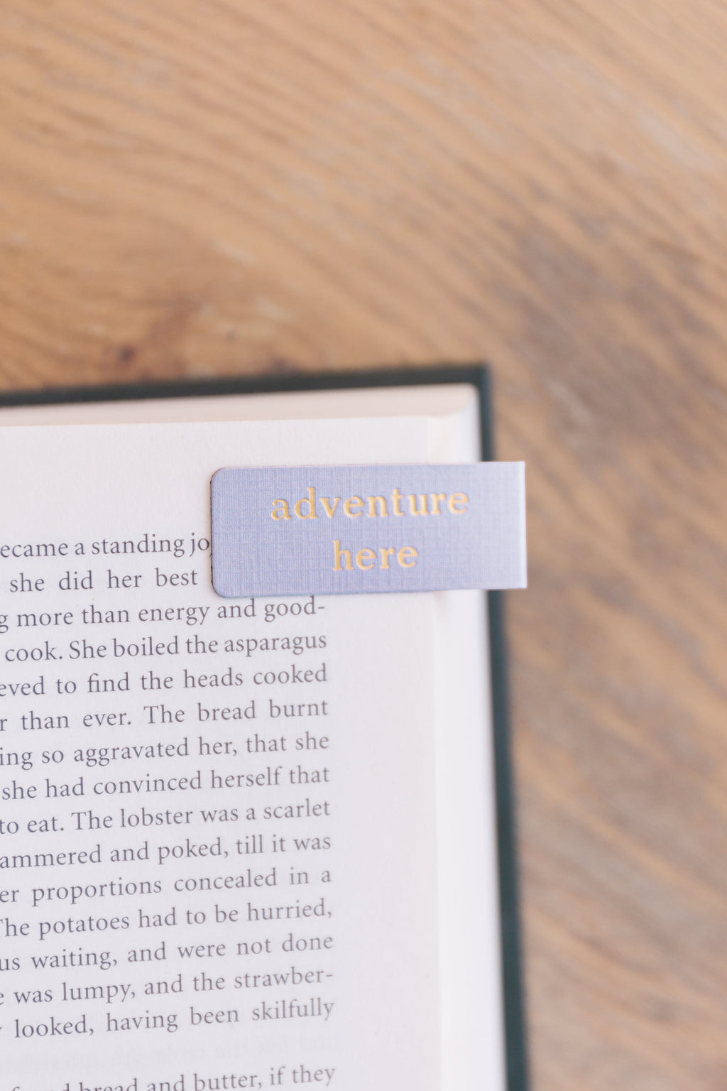 Book Lover Magnetic Bookmark Set, Gold Foil Embossed Trio, view 10