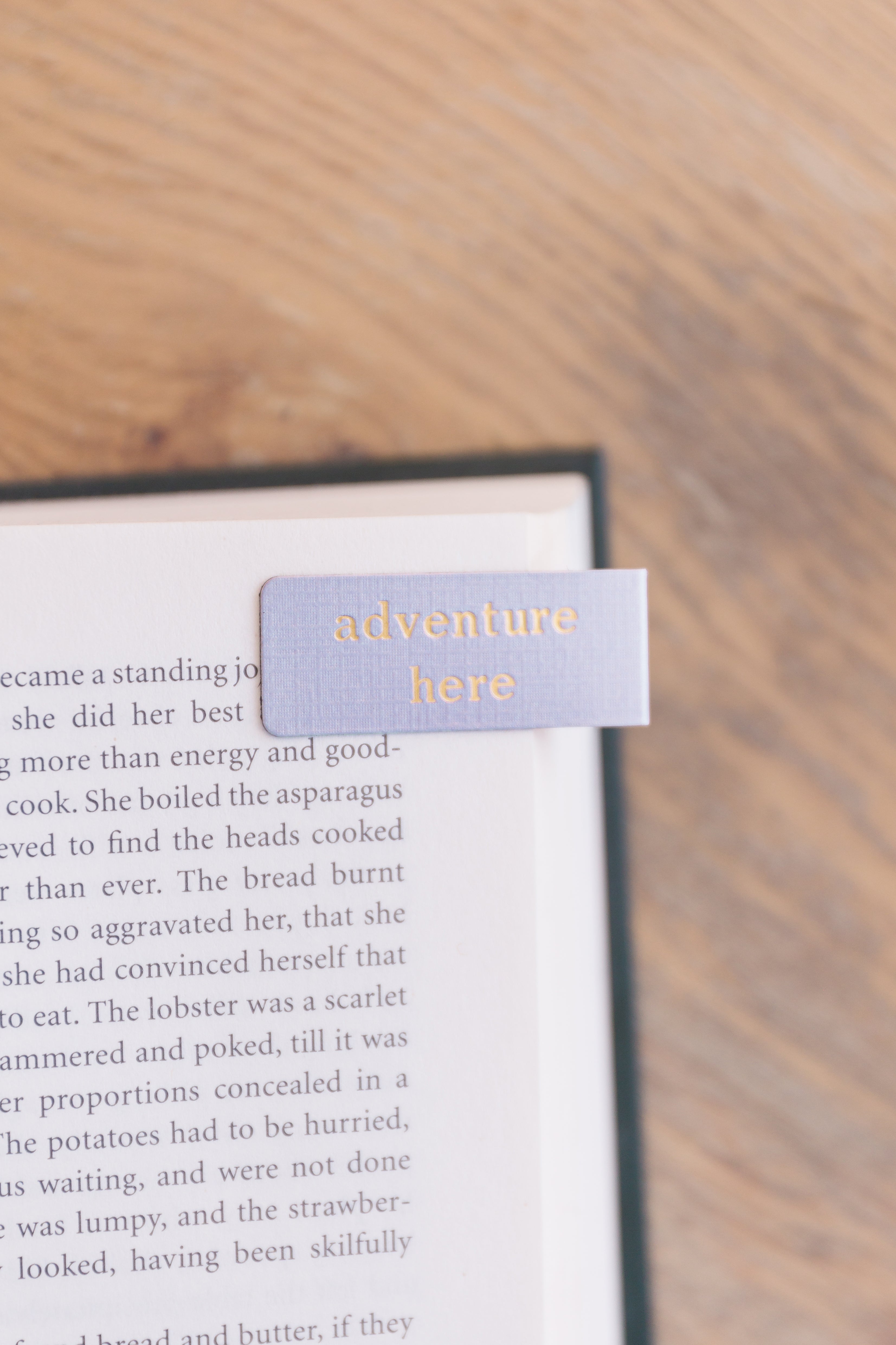 Book Lover Magnetic Bookmark Set, Gold Foil Embossed Trio, view 10