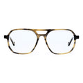 Ellis Aviator Photochromic Reading Glasses in Cedar and Charcoal