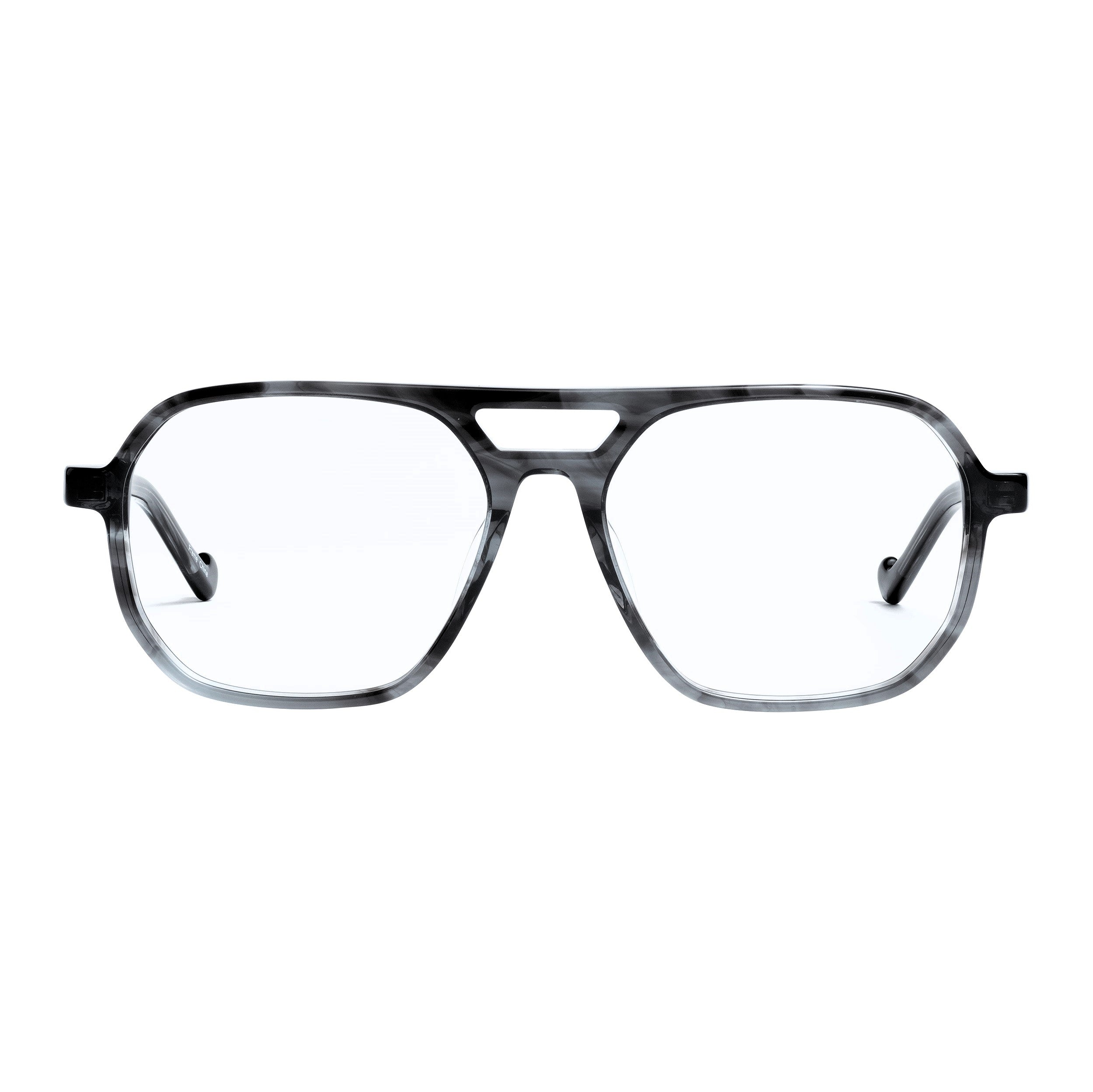 Ellis Aviator Photochromic Reading Glasses in Cedar and Charcoal, view 7