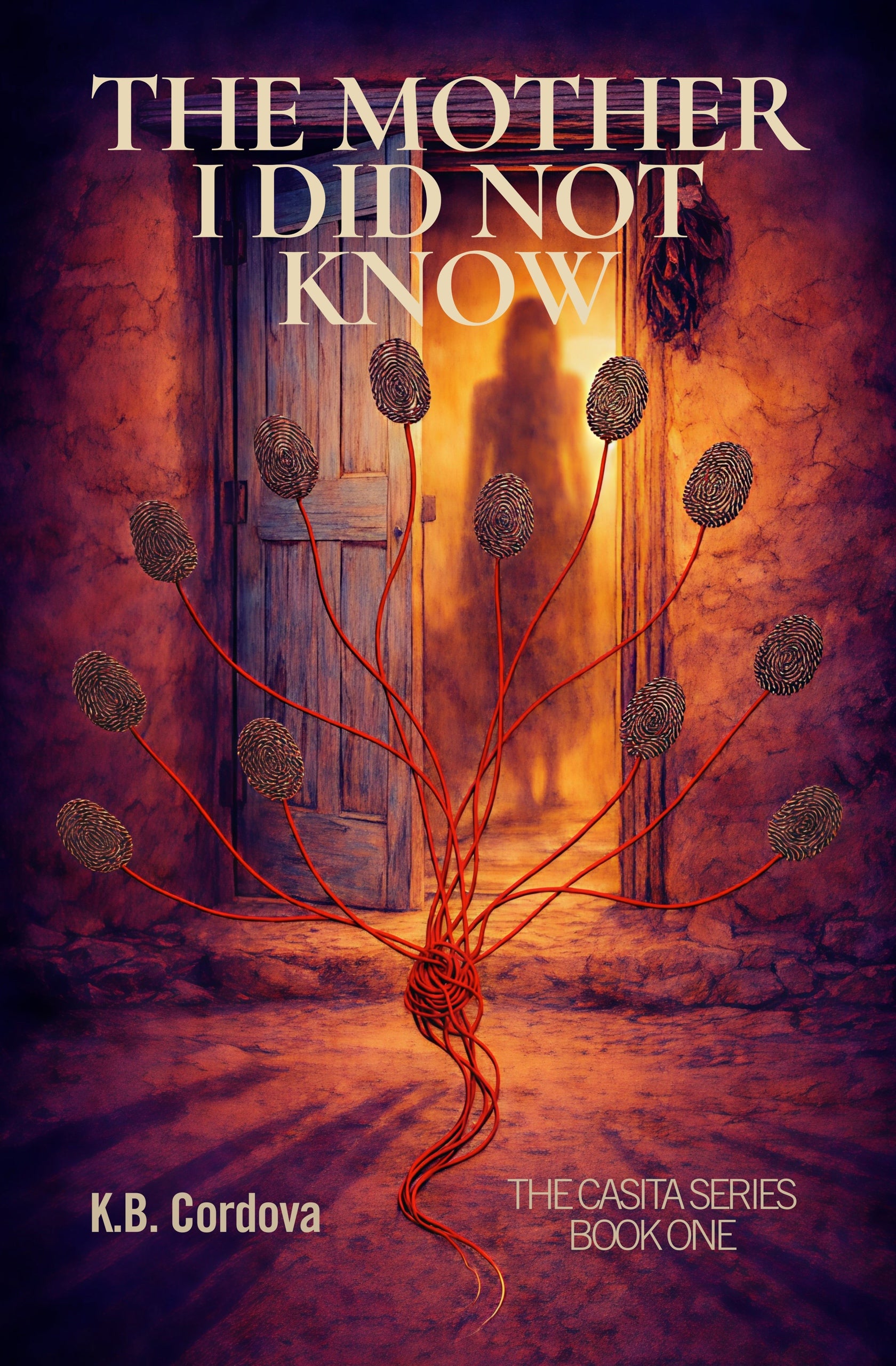 The Mother I Did Not Know by K.B. Cordova, Book One of The Casita Series, literary psychological suspense novel set in Abiquiu New Mexico