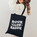 Book Club Baddie canvas tote bag, view 3