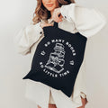 So Many Books So Little Time canvas tote bag, view 4
