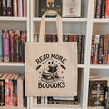 Read More Booooks canvas tote bag, view 3