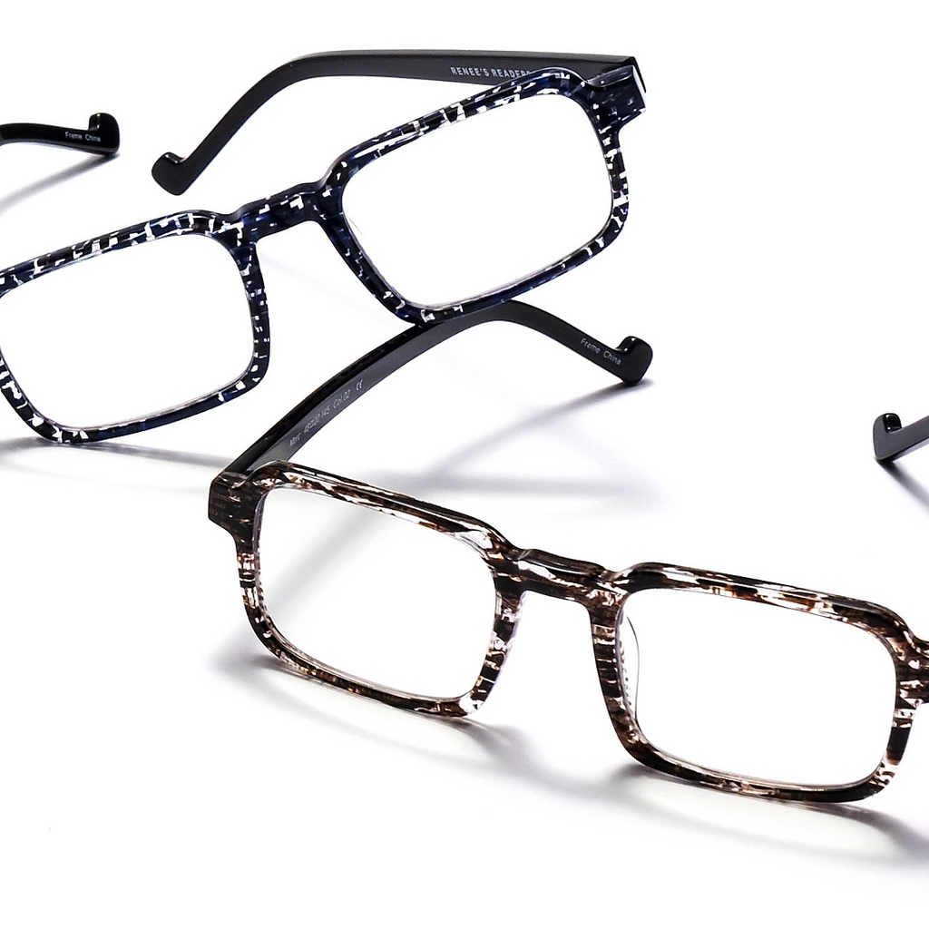 Marc Squared Frame Blue Light Computer Reading Glasses, view 2