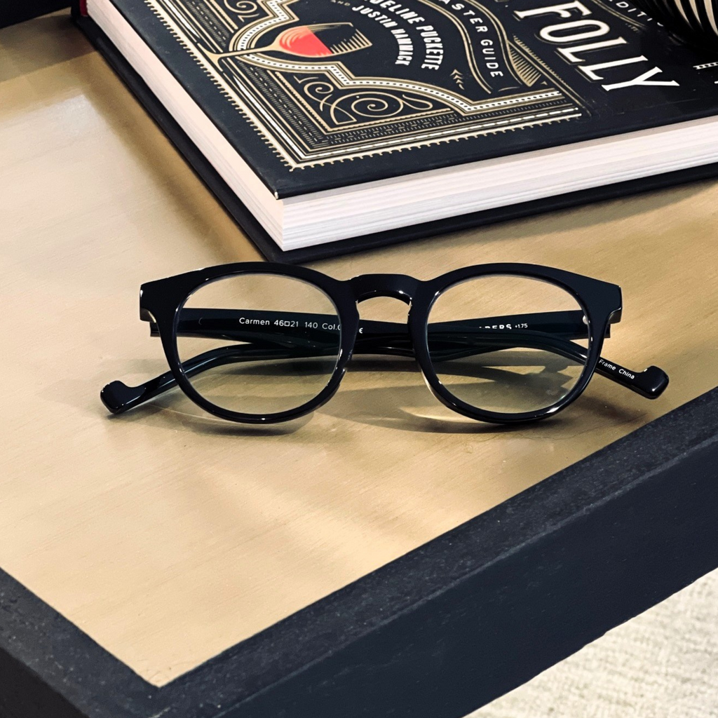 Carmen Minimalist Blue Light Reading Glasses, view 7