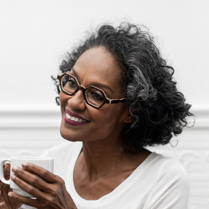 Diane Mid Century Modern Reading Glasses, view 2