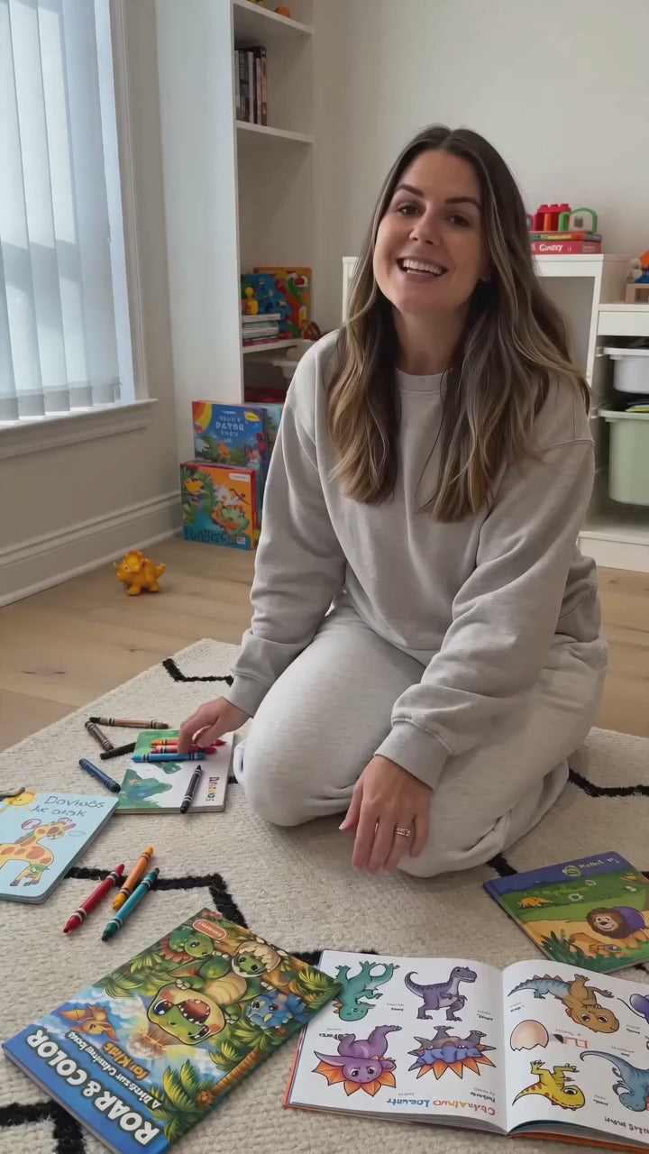 Roar and Color Dino product video 2