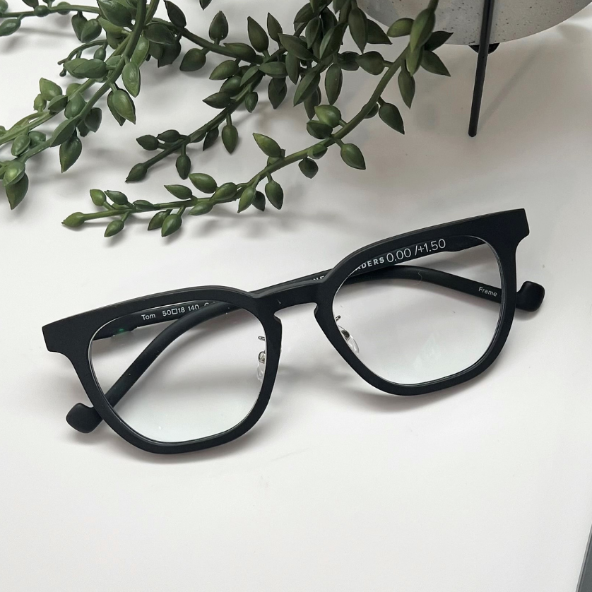 Thomas Matte Acetate Progressive Reading Glasses, view 2