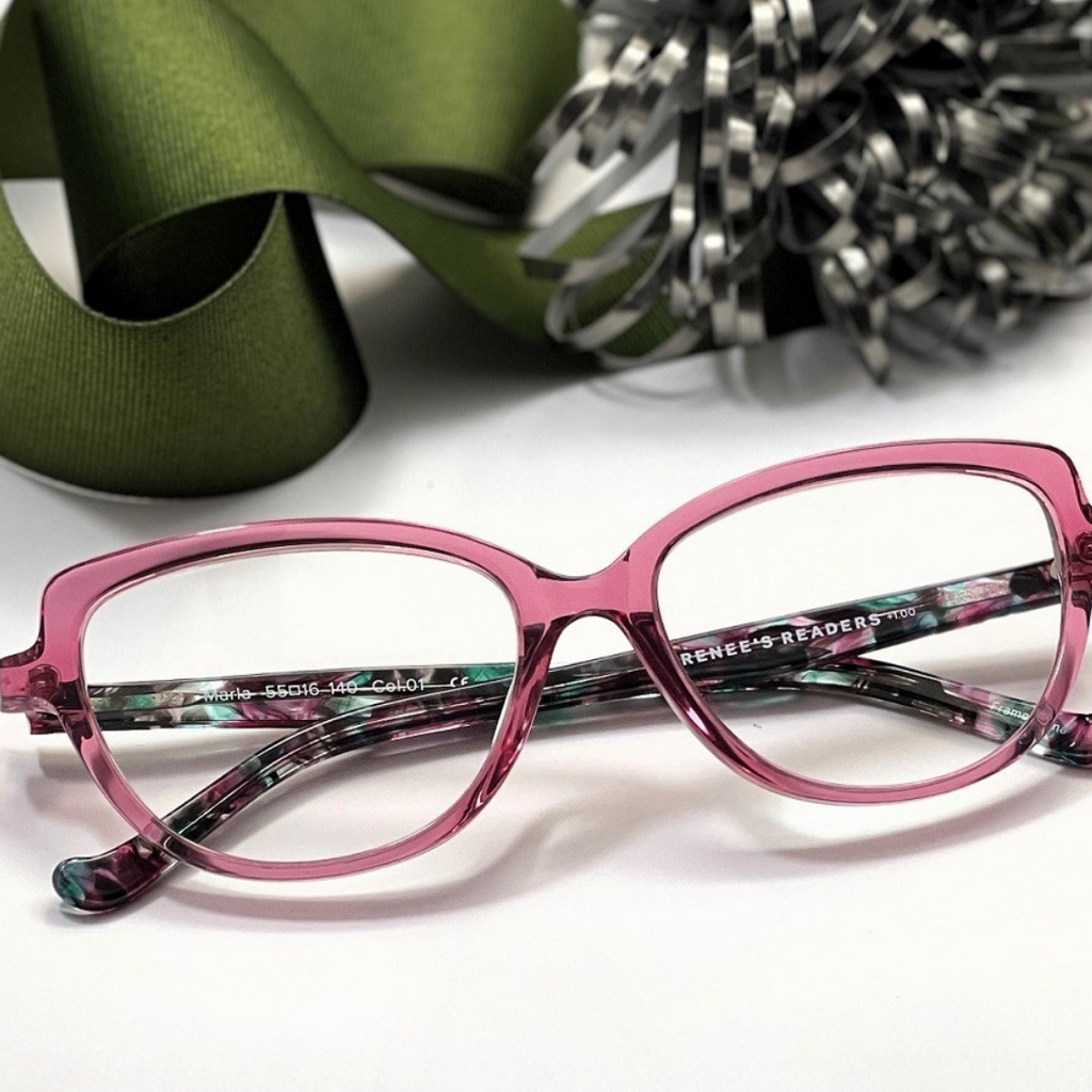 Maria Oversized Cat Eye Photochromic Reading Glasses, view 7