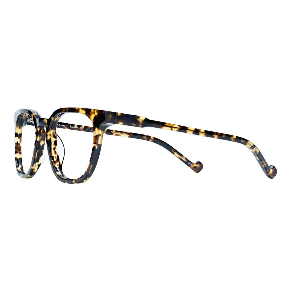Aline Mixed Tortoise Blue Light Reading Glasses, view 5