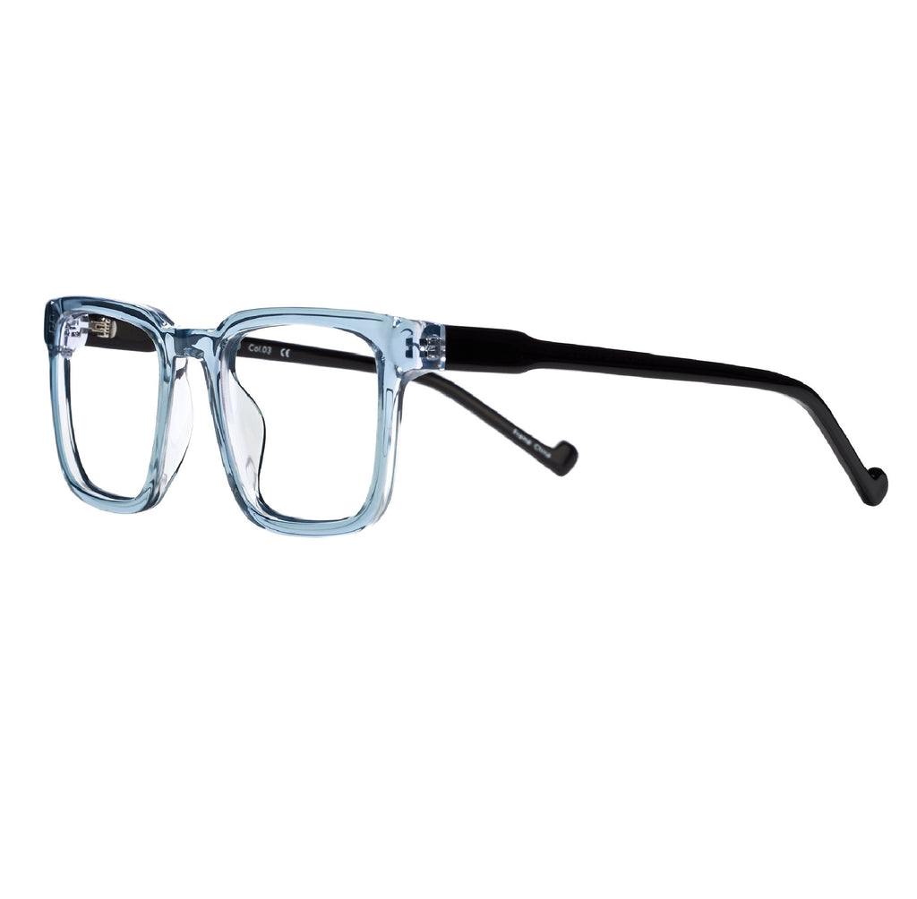 Anna Architectural Acetate Blue Light Reading Glasses, view 6