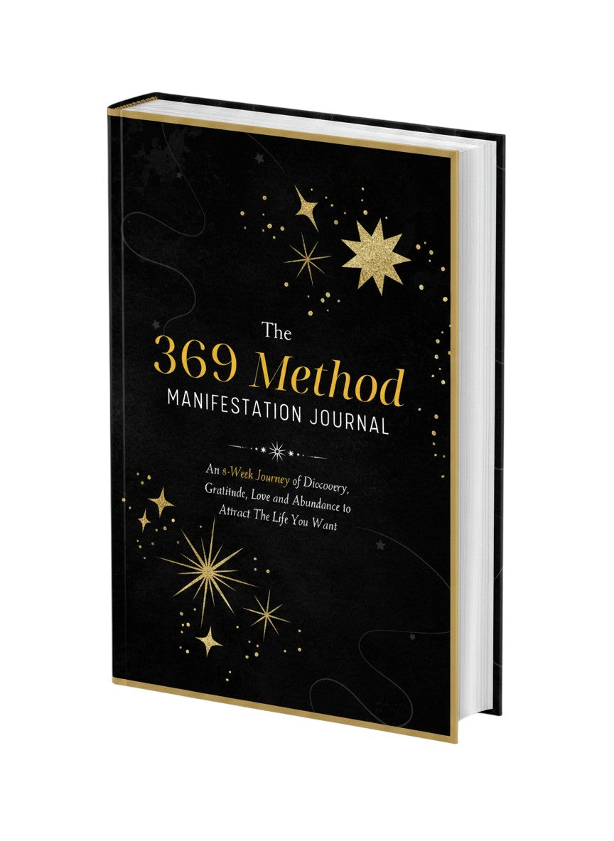 The 369 Method Manifestation Journal: An 8-Week Guided Journey of Discovery, Gratitude, Love and Abundance by Thrive Collective Publishing.