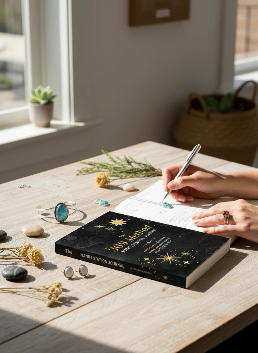 Thrive Collective Publishing The 369 Method Manifestation Journal, an 8-week guided practice for women.