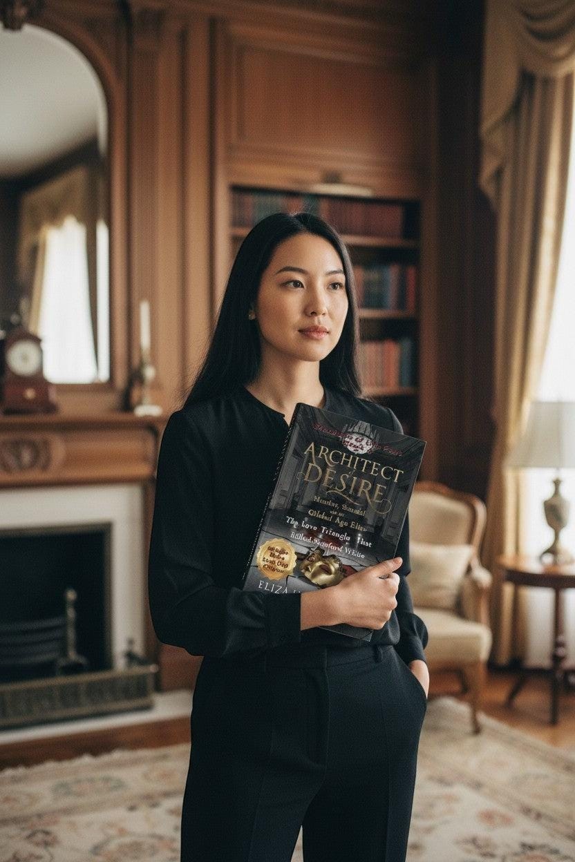 Thrive Collective Publishing presents Architect of Desire, a true crime book about a Gilded Age murder and scandal.