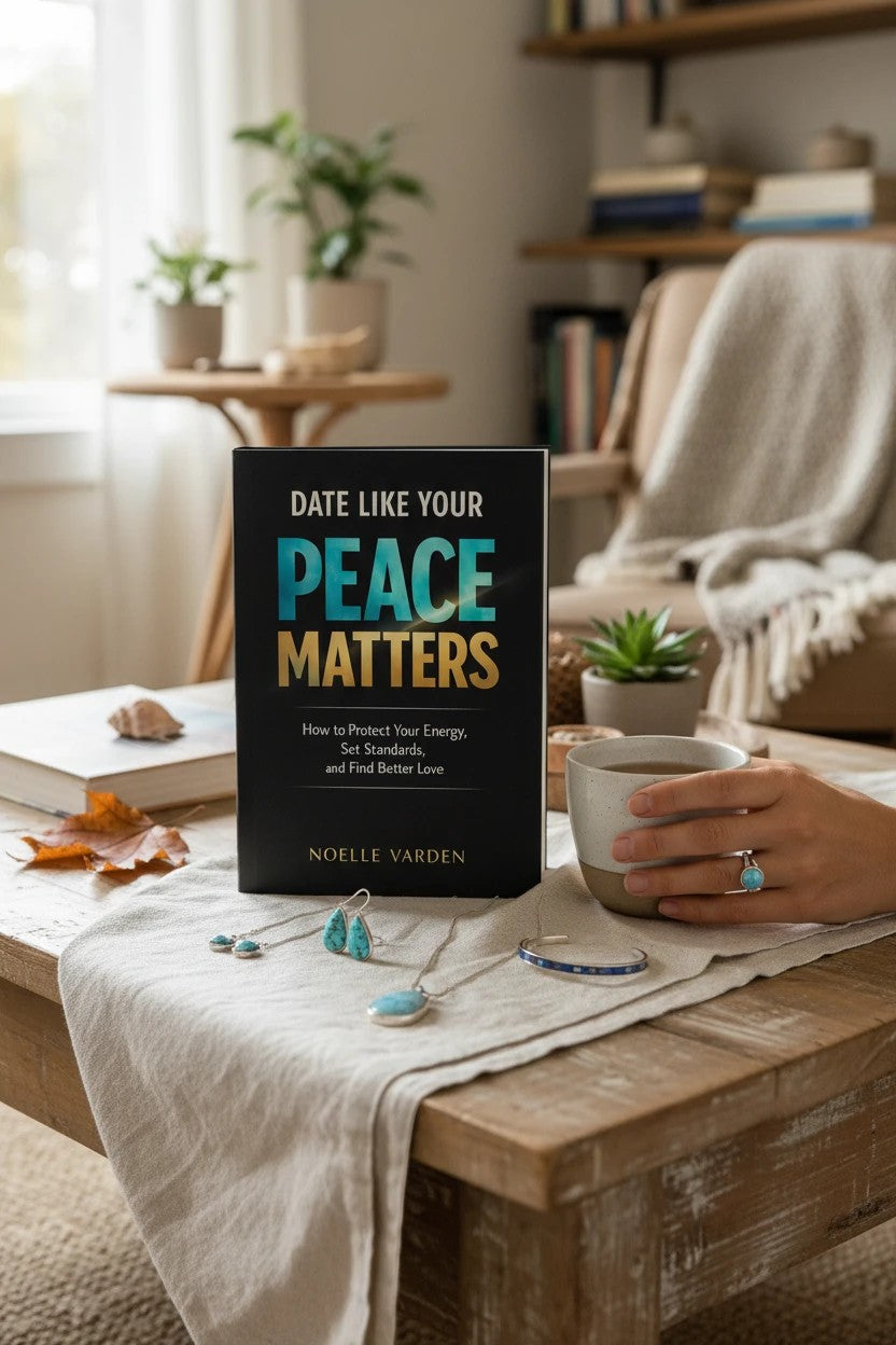 Thrive Collective Publishing book 'Date Like Your Peace Matters' by Noelle Varden, a guide to dating and relationships.