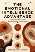 The Emotional Intelligence Advantage book cover by Thrive Collective Publishing. Features abstract profiles and circles in brown and beige tones.