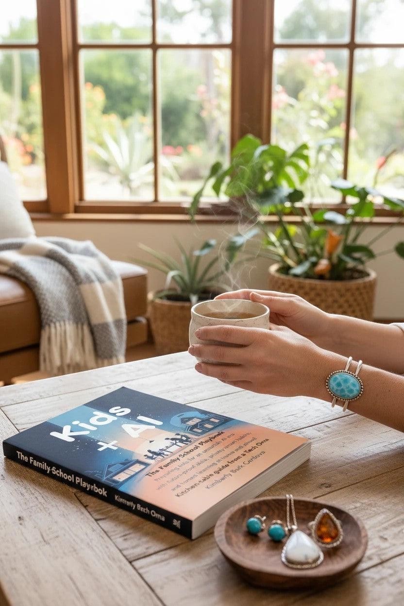 Thrive Collective Publishing Kids + AI: The Family School Playbook, a guide for parents and educators on raising children in an AI-saturated world.