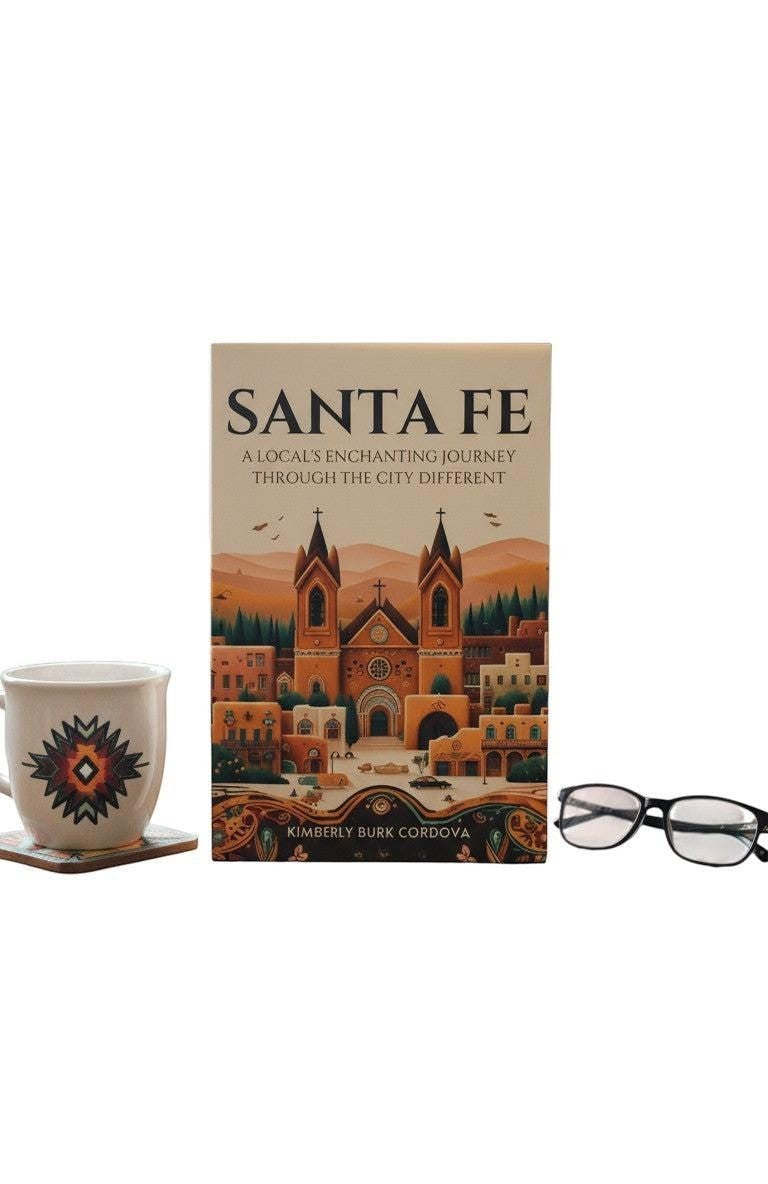Thrive Collective Publishing's "Santa Fe: A Local's Enchanting Journey Through the City Different" travel guide.