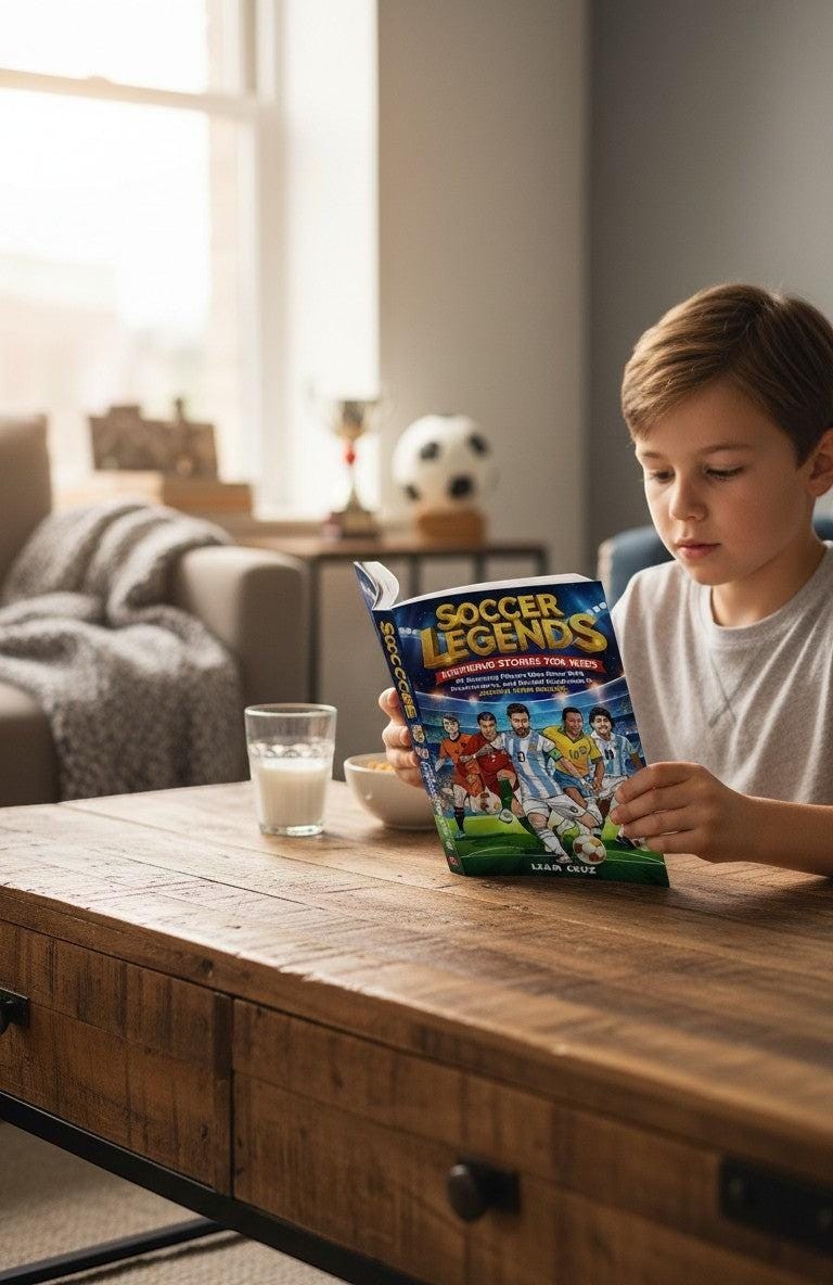 Thrive Collective Publishing's Soccer Legends for Kids book features 20 diverse players and their inspiring stories. Paperback.