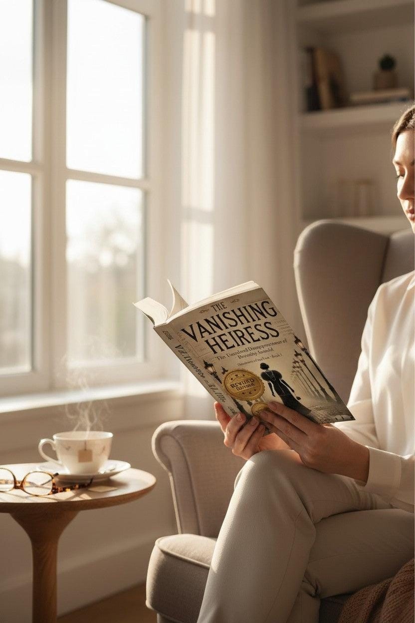 Thrive Collective Publishing presents The Vanishing Heiress, a true crime book about Dorothy Arnold's unsolved disappearance.